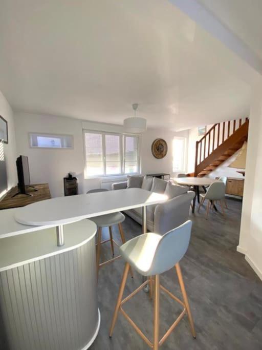 La Capitainerie Beau Duplex Face Port De Plaisance Apartment Etaples Luaran gambar